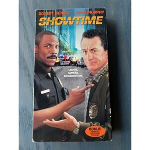 Showtime Robert De Niro Action Comedy Movie Vintage 2002 VHS Tape Pre-Loved